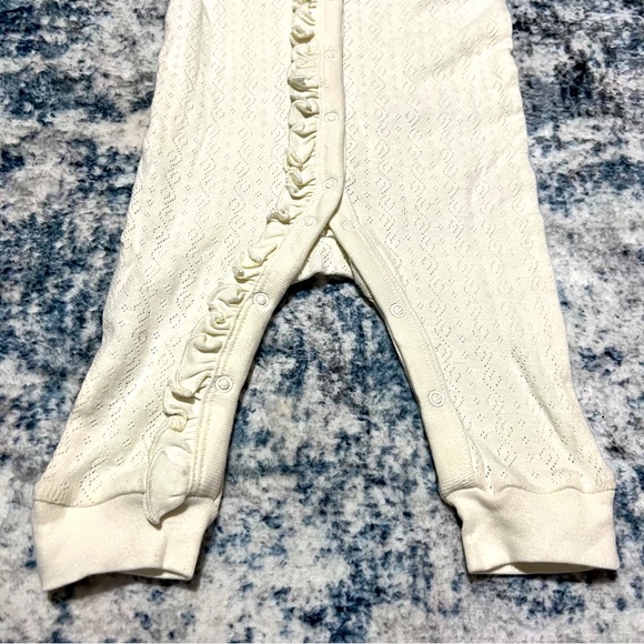 Organic pointelle romper - Picture 3 of 5